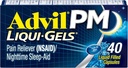 Advil PM Doin Reliever and Nighttime Sleep Aid, Doin Medicine with Ibuprofen for Pain Relief and Diphenhydramine Citrate for a Sleep Aid - 40 Coated Caplets