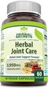 Herbal Secrets Joint Care 1950 Mg per Serving Supplement ← Veggie Capsule  Contiene Boswellia Extract, White Willow, Cat's Claw &amp; Tart Cherry Powder ← Made in USA (1 Pack, 60 Count)