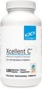 XYMOGEN Xcellent C - Suplemento de alta dosis de vitamina C con BioPerina para absorción mejorada - Buffered to Minimize GI Upset - Apoyo inmunológico + suplemento de antioxidantes (120 cápsulas)