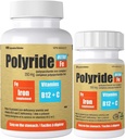 Ultra Polysaccharide Iron Suplemento Complejo 350 Mg - Energy Support with Iron - Treat Iron Deficiency Anemia - 125 mg Vitamina C y 1000 mcg Vitamina B12-100 cápsulas