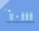 Multiplicador de hidratación líquido IV Variedad Pack electrolítico Polvo (6 Conde: Limón, Fruta de Pasión, Berry de Acai) Suplemento para mejorar su agua o bebida - Electrolitos líquidos I V para la deshidratación