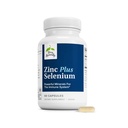 Terry Naturalmente Zinc Plus Selenium - Suplemento de Salud Inmune y Respiratorio - Suplemento Mineral con Chelate Zinc Bisglycinate - Fórmula con Selenio para Soporte de Salud Celular - 60 cápsulas