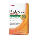 GNC Probiotic Complex Extra Strength with 150 Billion CFUs, 20 cápsulas, Daily Probiotic Support