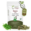 Orgánica Neem Leaf Cut and sifted ← Herbal Tea ← Premium Neem Leaf Silencio USDA Certified ← No GMO &amp; Gluten Free ← Origen - India (8 oz - 1/2 lbs)