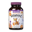 Bluebonnet Nutrición Bosque lluvioso Animalz Vitamina C Forma de animales Tablas abatibles, 250 mg de vitamina C, libre de soja, libre de gluten, certificado de Kosher, libre de lácteos, vegano, 90 Tabletas, 45 Serviciones, sabor a naranja