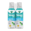 Vicks Sinex, Niños Saline Nasal Spray, Drug Free Ultra Fine Mist with Hint of Aloe, Edades 1+, Fast Everyday Stuffy Nose Relief for Kids, Clear Mucus from a Cold or Allergy, 5 OZ x 2