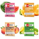 SaltStick Fastchews, Electrolyte Replacement Tablets for Rehydration, Ejercicio Recuperación, Jóvenes &amp; Adult Athletes, Senderismo, Recuperación Deportiva, 10ct Variedad 4-Pack