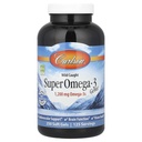 Carlson - Super Omega-3 Gems, 1200 mg Omega-3, Wild Caught, Fuente sostenible, 250 geles blandos