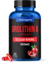 Urolithin Un suplemento 500mg - 60 Softgel - Renovación celular avanzada " Vitality - Mitocéutica para mejorar la fuerza muscular - Hecho en EE.UU.