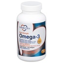Omega-3 Extra Fuerza + Vitamina D3, Forma Triglicérida, 1300 mg Omega-3, 600 DHA / 600 EPA, con 600 UI Vitamina D3