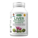 ANDREW LESSMAN Liver Anti-Oxidant Extracts 60 Capsules - Supports The Hard-Working Tissues of The Liver, Promotes Optimum Liver Health and Function. Milk Thistle, Turmeric and Artichoke Extracts