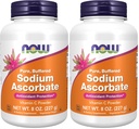 AHORA Suplementos, Sodium Ascorbate Powder, Buffered, Antioxidant Protection*, 8-Ounce (Pack of 2)