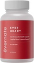 Ever Heart ¦ Blood Pressure Support Supplement ← Combination of Ajo, Hawthorn, Ginkgo biloba, Zinc, " L-Arginine TEN Non GMO, Gluten Free TEN Easy to Swallow " Digest TEN 60 cápsulas