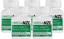 Original Omega-3 Suplemento de soporte conjunto, Mejor Alivio Natural del Musculo, Aceite de Mussel de color verde, 300 Softgels, No Fishy Aftertaste