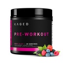 Kaged Original Pre Workout Powder ← Berry Blast ← Pre-Workout with Creatine, Beta Alanine, L-Citrulline, BCAAs tención 274 mg Orgánica Caffeine tención Pre Suplementos para Hombres &amp; Mujeres ← 20 Servimientos