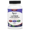 Zenesis Labs Lutein Vision Support - Essential Eye Vitamin - with Bilberry, Beta-Carotene, Zinc, Grapeseed &amp; Other Minerals - 120 Capsules - 60 Day Supply