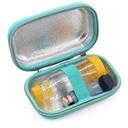 CASEMATIX Asma Inhaler Case Fits Inhaler Spacer For Adults, Masks, Inhaler Holder and More - Compact Size Fits 6.25" Maximum, Incluye ASTHMA CASE ONLY