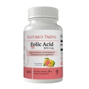 Trótesis de la naturaleza Ácido fólico 800 mcg (B9 Vitamina) 365 EZ Tablas de cereza Flavor