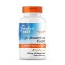 La mejor absorción alta del médico CoQ10, Heart & Energy Support, USP Verified, Naturally Fermented CoQ10, Non-GMO, Gluten Free, Soy Free, Vegan 60 Veggie Caps