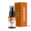 Vimergy Vegan D3 – Ventajas Función Inmunitaria* – USDA Certified Organic, Vegan, Gluten-Free – 1000IU/Servings, 96 Servimientos