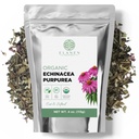 Orgánica Echinacea Purpurea 4 oz. (113g), USDA Certified Dried Echinacea Tea, Premium Quality Herb, Purple Coneflower, Cut &amp; Sifted