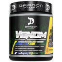 DRAGON PHARMA Venom Extreme Potency Pre-Workout, Laser Sharp Focus + Energy, Intens Performance, Proven Ingredients for Enhanced Vasodilation & Endurance (40 Servings, Passion Fruit)