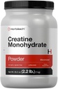 Horbäach Creatine Monohydrate Powder ¦ 2.2lbs (35.2 oz) Silencio Micronized and Unflavored ¦ Vegetarian, Non-GMO, and Gluten Free Supplement
