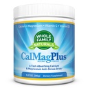 Calcio Magnesio Powder Suplemento - CalMag Plus con Vitamina C & D3 - Gluten Gratis, No GMO - Calma Natural Cal Mag Bebida - Cal-Mag para los músculos - Calma sueño Magnesio Bebida Polvo - Calcio Suplemento