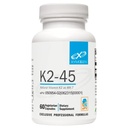 XYMOGEN K2-45 Vitamina K - Vitamina K2 MK-7 Derivada de soyas no transgénicas - La forma más biodisponible de K2 Disponible - Soportes Cardiovascular + Bone Health (60 cápsulas)