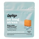 Chewsy So Long Stress, Calma Afrutado Chews, Calma & Focused. w/L-theanine, Amino Acid, GABA, Glycine, Tyrosine, Taurine &amp; Magnesium. Sin gluten y sin gluten. Vacas Frutas Tropicales, Suministro de 6 Días