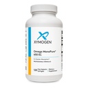 XYMOGEN Omega MonoPure 650 EC - Omega-3 Suplementos de aceite de pescado para hombres de mujeres - con EPA, DHA &amp; DPA - Softgeles más pequeños con 3X Absorción mayor - Apoyo a un corazón saludable " Cognición (120 Softgels)
