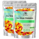 BIO VITALICA Sea Moss Gummies – con Fledderwrack & Burdock Root – Wildcrafted Gel + Powder – Vegan, Keto, Non-GMO, Gluten-Free – Fruity Mineral-Rich Gummies – 50 Conde (2 Pack)