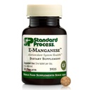 Standard Process E-Manganese - Antioxidant Health Support - Suplemento integral basado en alimentos con vitamina E " Manganese - Suplemento de Ayuda Celular Health - 50 Tablets