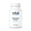 Vital Nutrients Echinacea Extract 1000mg ← Vegan Echinacea Immune Support Supplement TEN Gluten, Dairy, Soy Free ← Non-GMO ← 60 Capsules