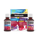 Robitussin de niños DM Day and Night Cough Relief Value Pack, Medicina de la tos, Flavor de la coraza/Fruit - 4 Fl Oz x 2