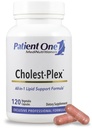 Pacientes One Cholest-Plex   Suplemento para apoyar el corazón y la salud vascular y el metabolismo de la lipídica saludable* Silencioso con RYR, CoQ10 y Más Silencio 120 cápsulas