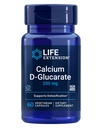 Extensión de la vida Calcio D-Glucarate, 200 mg - Apoya la desintoxicación, ayuda a eliminar compuestos no deseados – Gluten-Free, Non-GMO, Vegetariano – 60 cápsulas