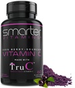 Alimentos integrales más inteligentes Vitamina C de las bayas, Antioxidantes Premium, Bioflavonoides & Polyphenols, 60 cápsulas veganos