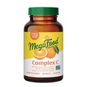 MegaFood Complex C - Vegan Immune Support Suplemento con vitamina C 250 mg, Hecho con comida real incluyendo naranja, arándano &amp; marrón Rice, sin gluten, Kosher - 90 Tabletas, 90 Servimientos