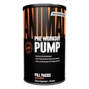 Suplemento de Pre-Workout de Bomba de Animales – para la energía, el foco y la voluminización del músculo, con Boosters de óxido nítrico incluyendo Estims y Nootropics, Creatine y Ultimate Pump Enhancer, 30 Packs