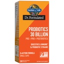 Jardín de la vida Dr Formulado Probióticos 30 Billones CFU Pre + Pro + Postbióticos para Hombres y Mujeres Apoyo Digestivo e Inmunitario, Potato, Acacia, Metabolitos Postbióticos, 30 Mini cápsulas vegetarianas