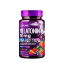 Fabricado por Nature Melatonin 10mg Chewables – Max Strength Melatonin - Fast Dissolve Chews for Adults – Drug-Free Sleep Aid Supplement - Vegan, Non-GMO, Gluten-Free – Berry Flavor - 120 Chewable Tablets