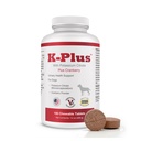 K-Plus Citrato de Potasio Plus Suplemento de Arándano para Perros - UTI Remedy Tablas Chewable - Apoyo Salud de la vejiga - Para cada raza de perros (100 Tabs)