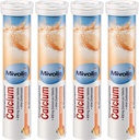 Mivolis Calcium effervescent Tablets - Suplementos dietéticos 4 Packs x 20 pcs peru Alemania