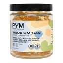 Omega-3 Suplemento por PYM para el soporte emocional y moderado (60 Conde) Ø Omega-3 ácidos grasos, DHA, EPA &amp; Vitamina E TEN No-GMO, Gluten-Free, No Añadido Sugar