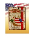 Hsu's SKU 0126-4  Cultivated Wisconsin-Grown  durable American Ginseng Mixed Large-Medium Slices 0126-4  4oz Box