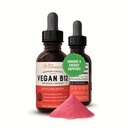 Live Conscious Vegan Vitamina B12 Sublingual Liquid Drops ← Methylcobalamin Max Strength B12 5000mcg Fórmula ← Vegan B 12 Vitamina Support Energy ← Promocionar la memoria y la ayuda Immune System