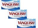 Alivio eficaz del dolor de cabeza de vacuno – Aspirina (NSAID), Acetaminofeno, Caffeine, 100 cápsulas coadas analgésicas - 3 Pack
