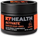 KT Health, Magnesium Cream, Activar - Warms & Loosens Tight Muscles - Use Pre-Workout to Reduce Stiffness