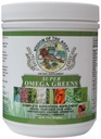Super Omega Greens Suplemento completo de Superalimentos con Verdes, Verduras, Flax, Fibra, Antioxidantes, Enzimas, Probióticos, Vitamina C y Omega 3-7.9oz Polvo